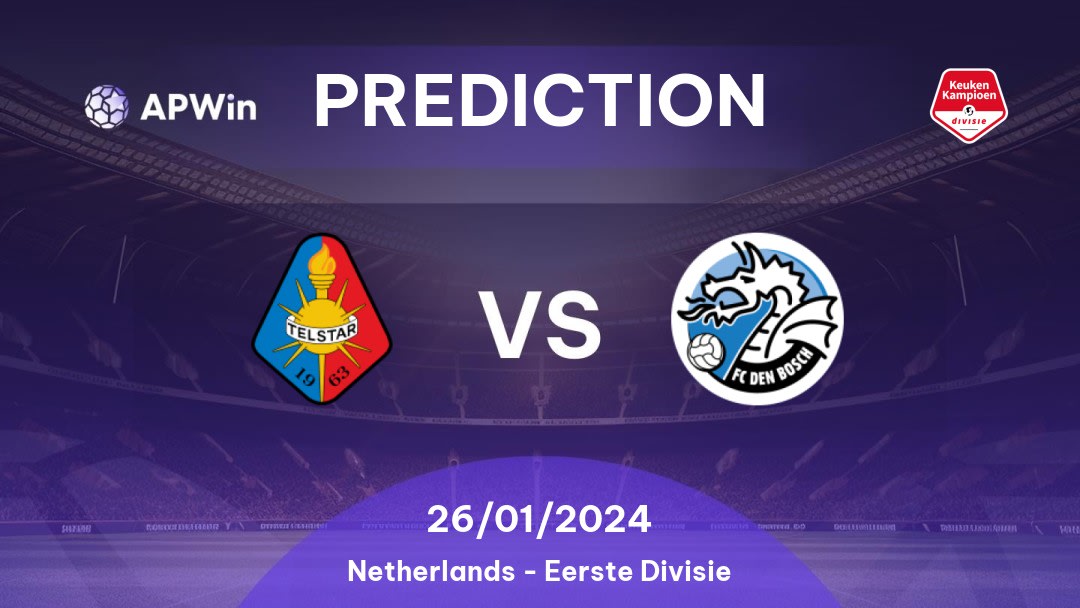 Telstar vs Den Bosch Betting Tips: 11/12/2022 - Matchday 17 - Netherlands Eerste Divisie