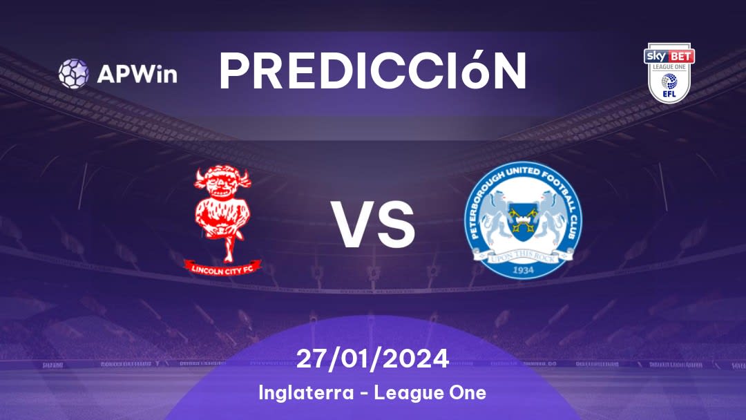 Predicciones Lincoln City vs Peterborough United: 18/03/2023 - Inglaterra League One