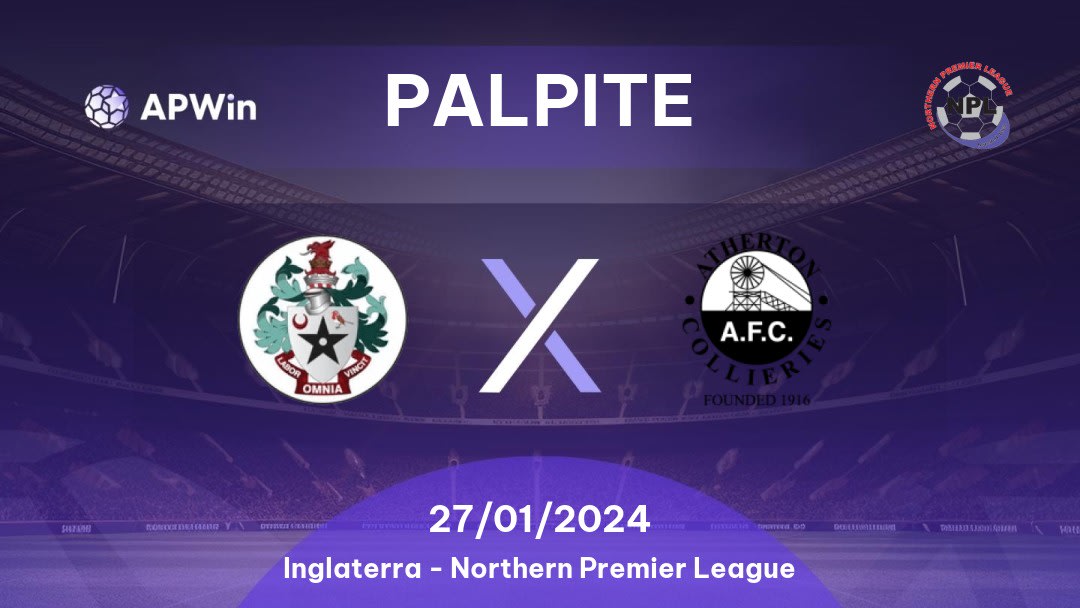 Palpite Ashton United x Atherton Collieries: 18/03/2023 - Northern Premier League