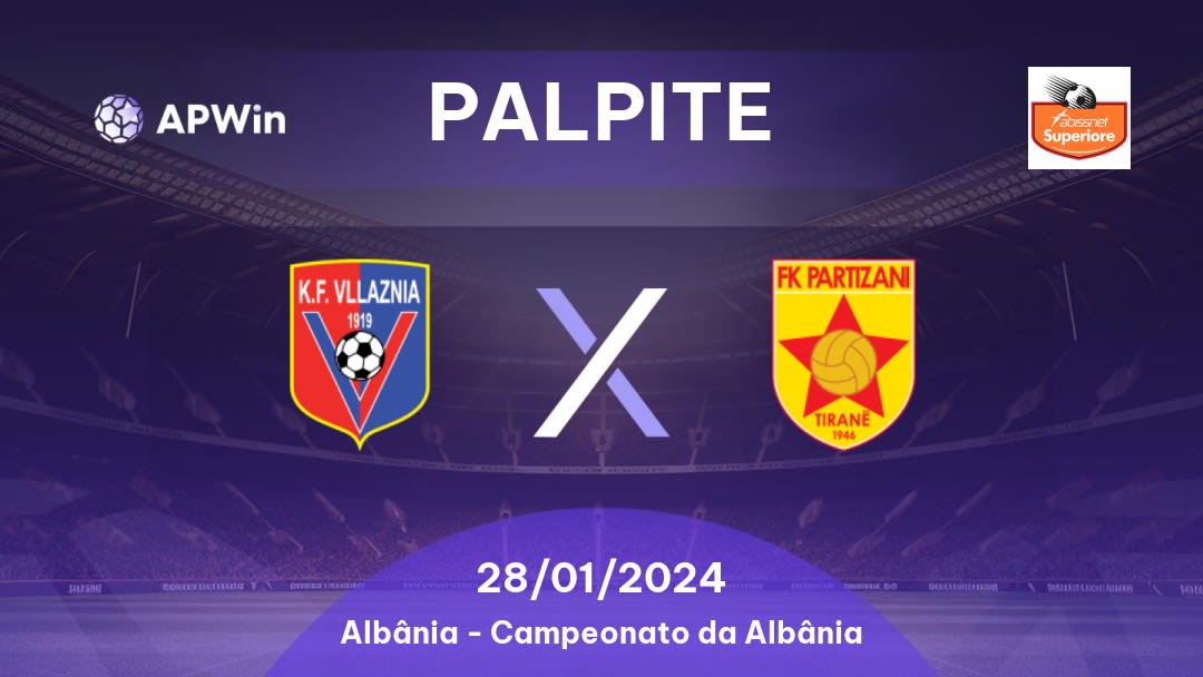 Palpite Vllaznia Shkodër x Partizani Tirana: 07/10/2022 - Albânia Superliga