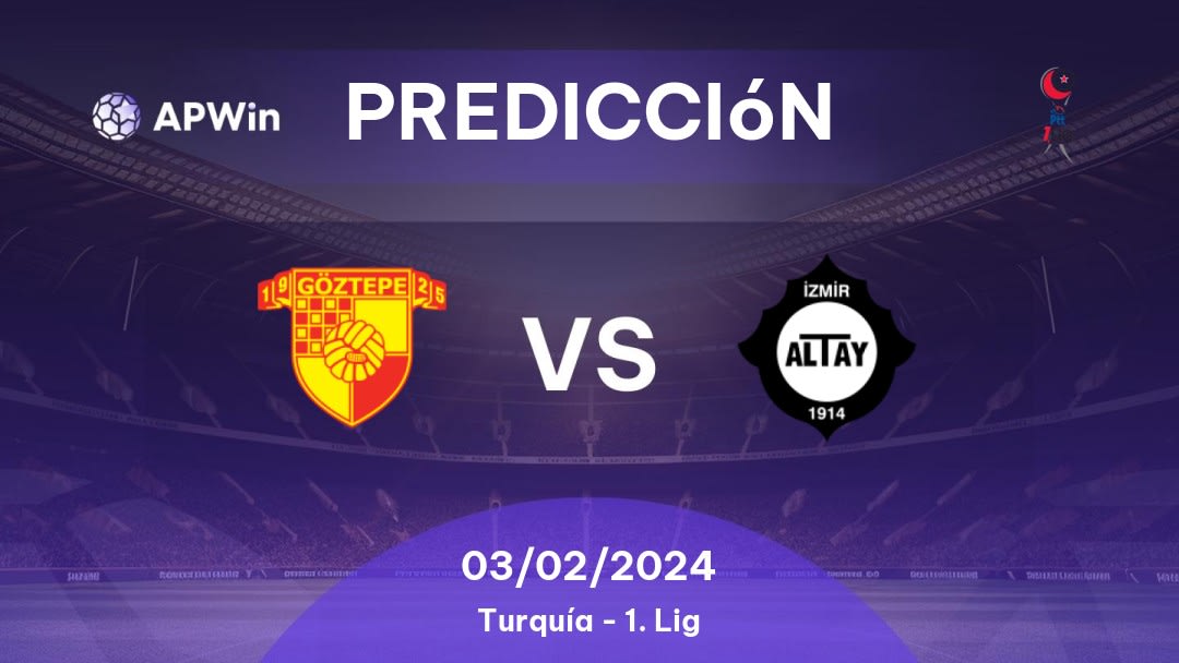 Predicciones para Göztepe vs Altay: 27/11/2022 - Turquía 1. Lig