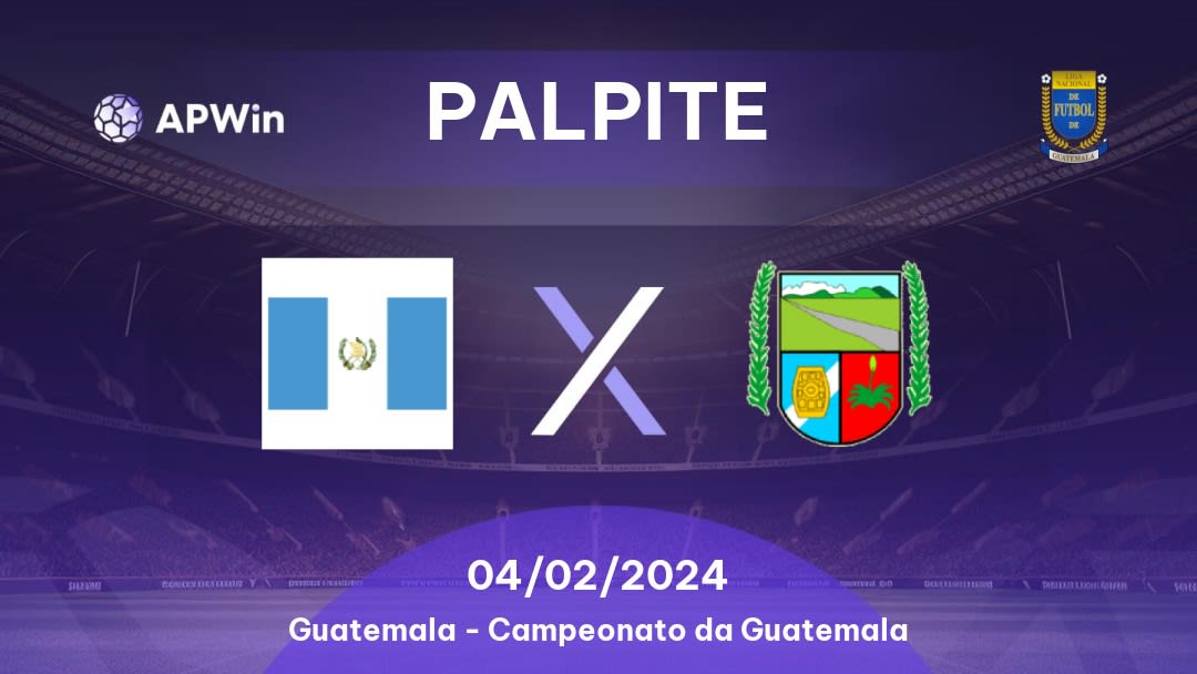 Palpite Achuapa x Guastatoya: 04/09/2022 - Guatemala Liga Nacional de Fútbol de Guatemala