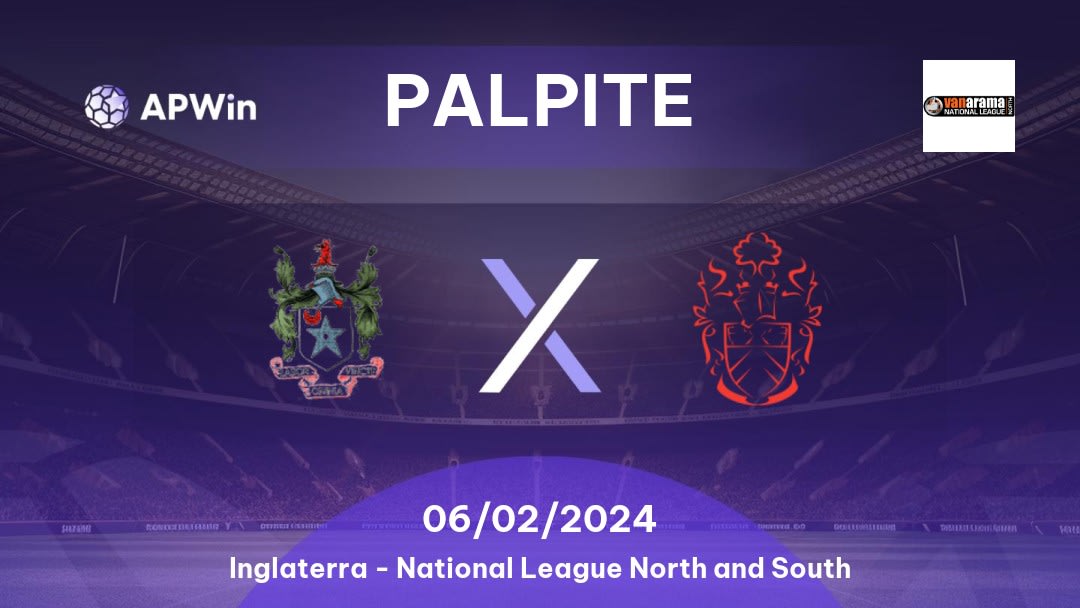 Palpite Curzon Ashton x Alfreton Town: 25/02/2023 - National League North and South