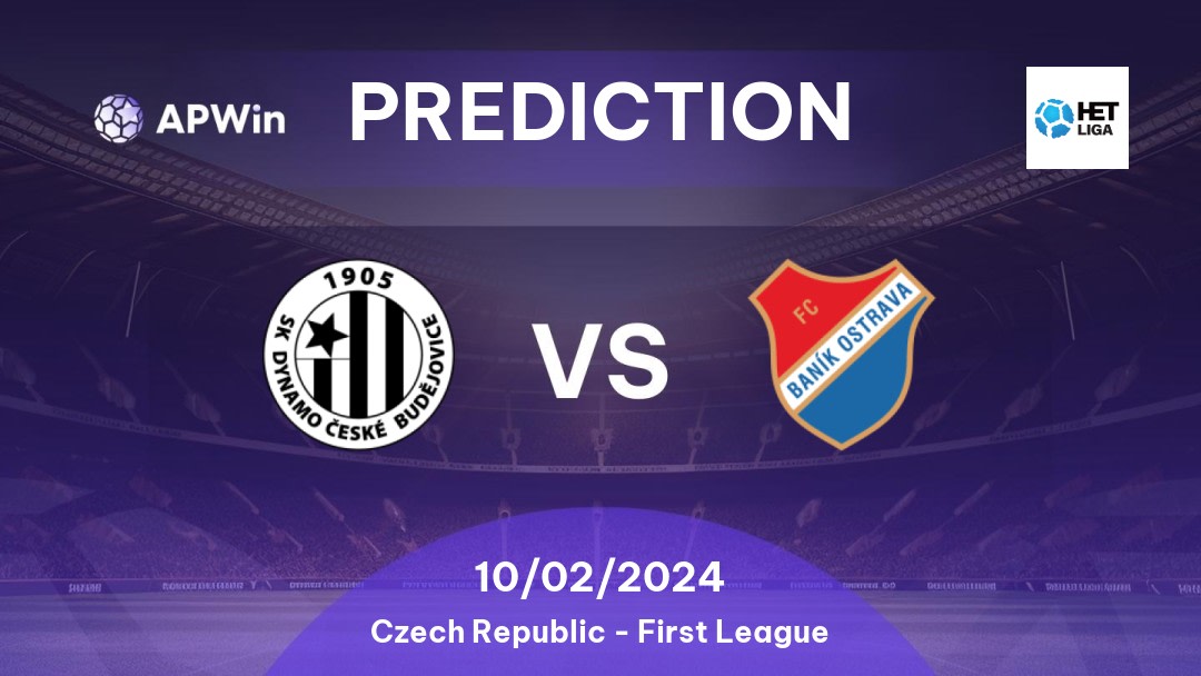 České Budějovice vs Baník Ostrava Betting Tips: 18/03/2023 - Matchday 24 - Czech Republic First League