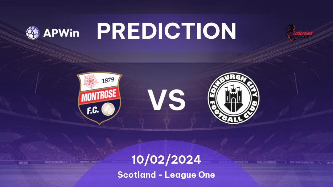 Montrose vs Edinburgh City Betting Tips: 01/10/2022 - Matchday 9 - Scotland League One