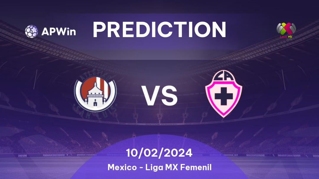 Atlético San Luis W vs Cruz Azul Women Betting Tips: 09/02/2024 - Matchday 7 - Mexico Liga MX Femenil