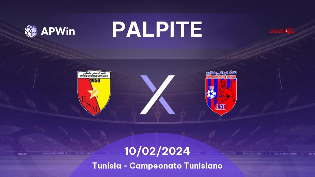 Palpite Métlaoui x Tataouine: 10/02/2024 - Campeonato Tunisiano