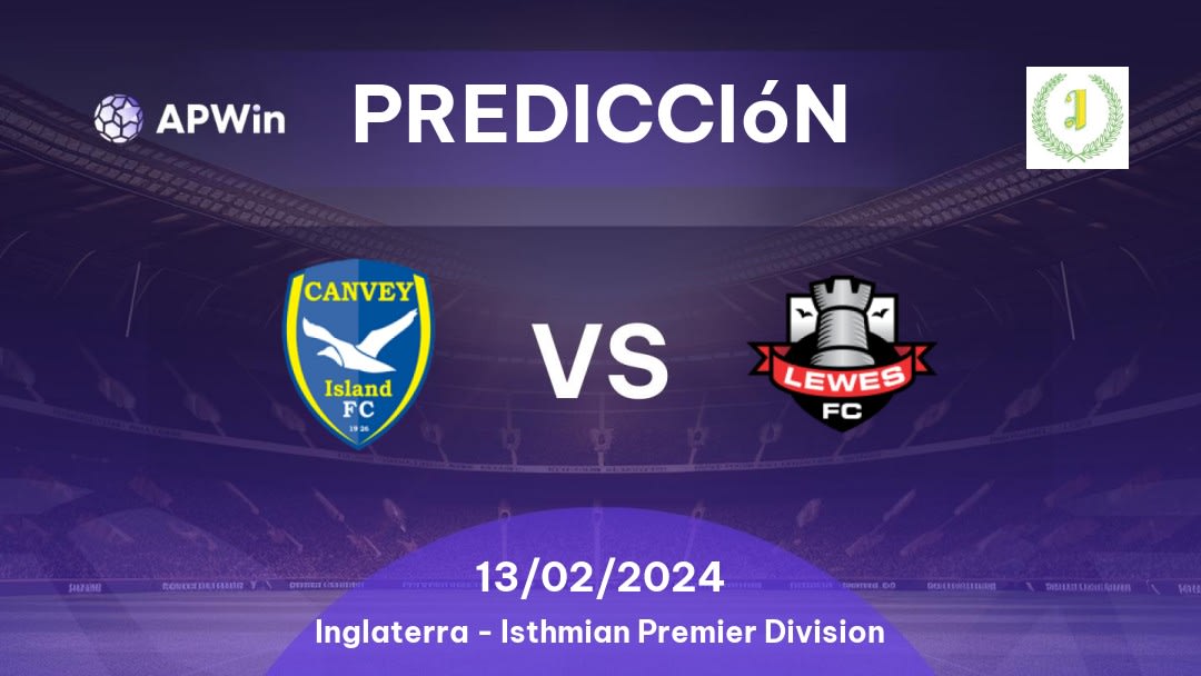 Predicciones Canvey Island vs Lewes: 13/02/2024 - Inglaterra Isthmian Premier Division