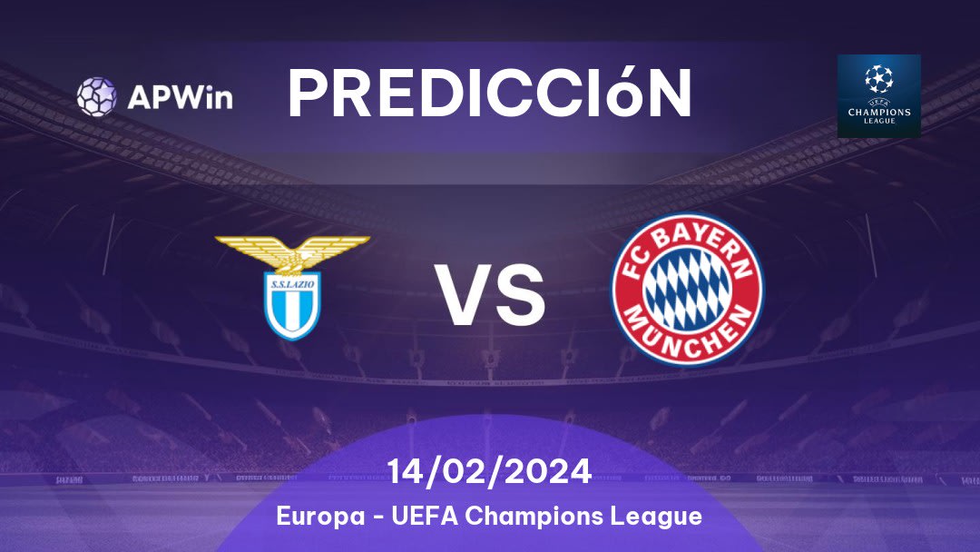 Predicciones Lazio vs Bayern München: 14/02/2024 - Europa Liga de Campeones