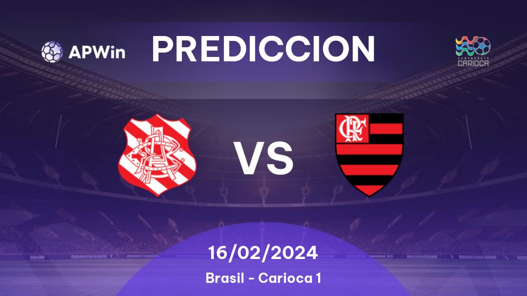 Predicciones Bangu vs Flamengo: 25/01/2023 - Brasil Carioca 1