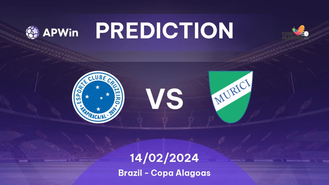 Cruzeiro Arapiraca vs Murici Betting Tips: 18/01/2023 - Matchday 2 - Brazil Alagoano