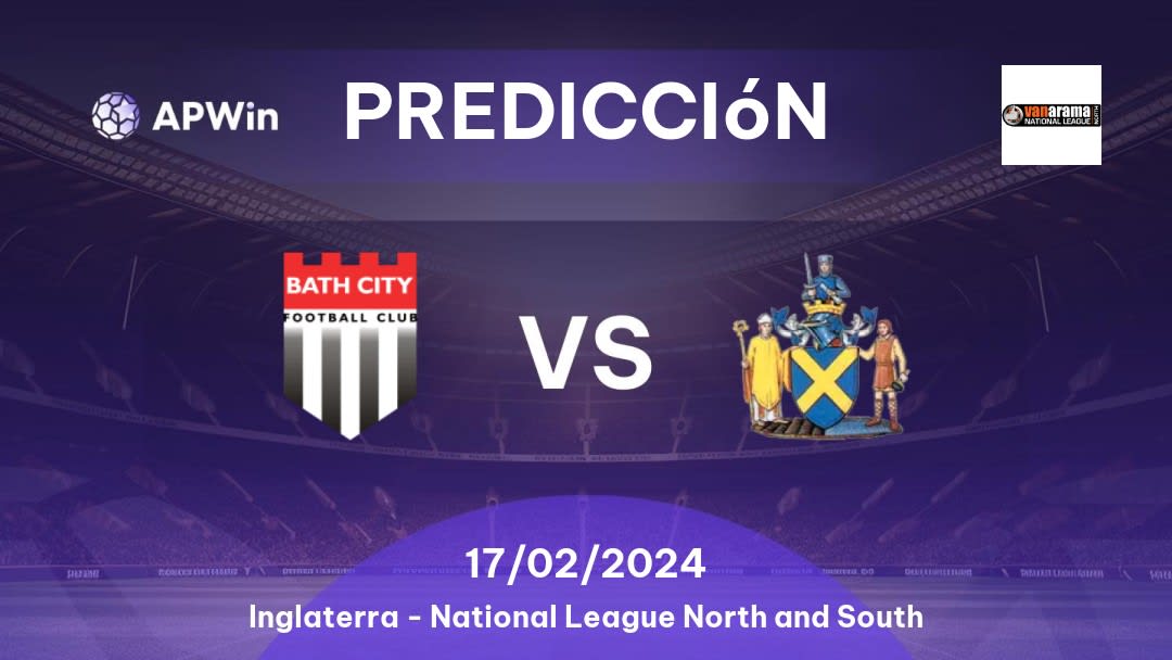 Predicciones Bath City vs St Albans City: 18/03/2023 - Inglaterra National League North and South