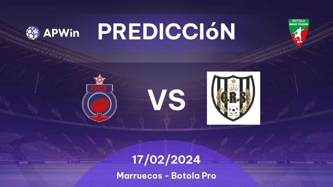 Predicciones Olympic Safi vs Riadi Salmi: 25/01/2023 - Marruecos Botola Pro