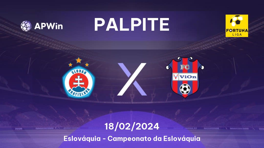 Palpite Slovan Bratislava x Zlaté Moravce: 24/11/2022 - Eslováquia Super Liga