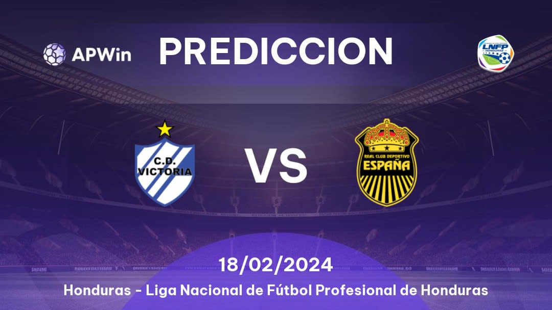 Predicciones para Victoria vs Real España: 16/10/2022 - Honduras Liga Nacional de Fútbol Profesional de Honduras