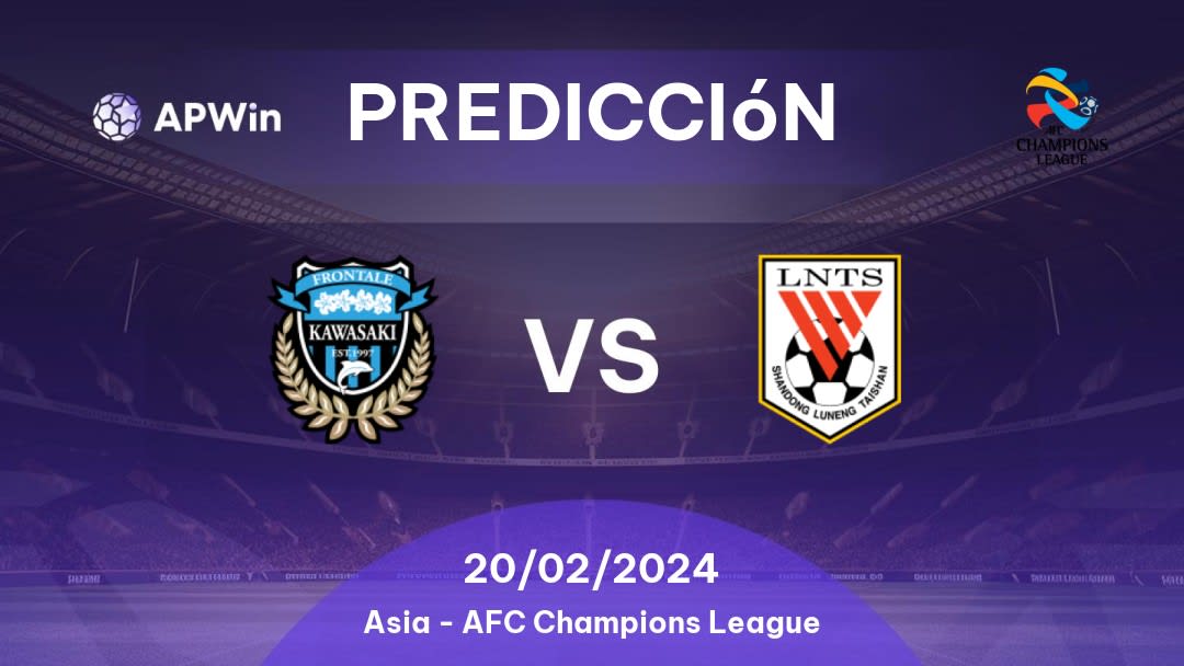 Predicciones Kawasaki Frontale vs Shandong Luneng: 20/02/2024 - Asia AFC Champions League