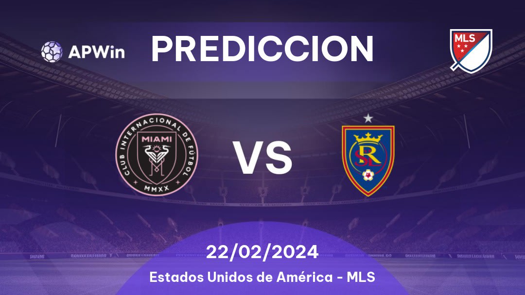 Pronóstico Inter Miami vs Real Salt Lake APWin