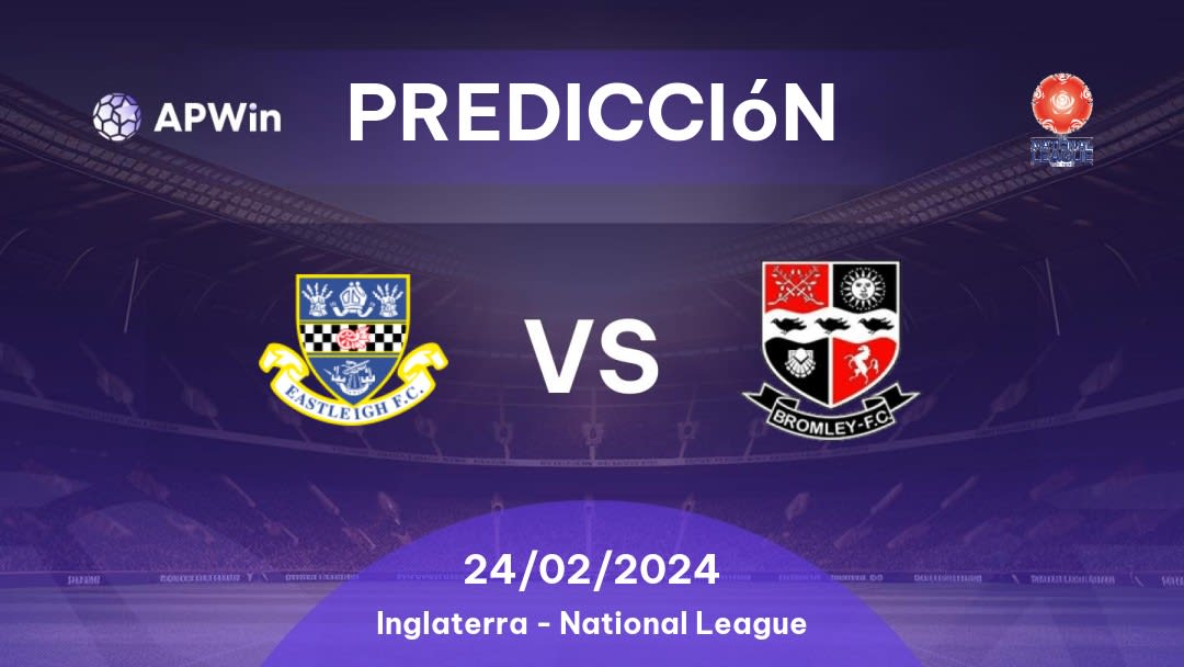 Predicciones Eastleigh vs Bromley: 25/02/2023 - Inglaterra National League