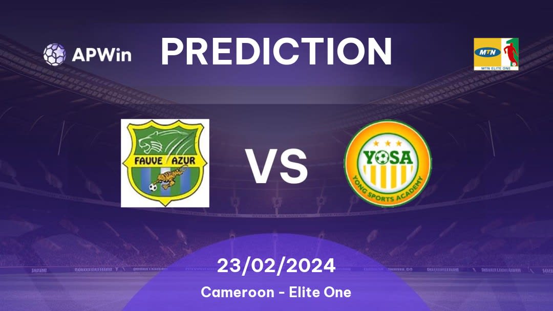 Fauve Azur Elite vs Young Sport Academy Betting Tips: 21/12/2022 - Matchday 8 - Cameroon Elite One