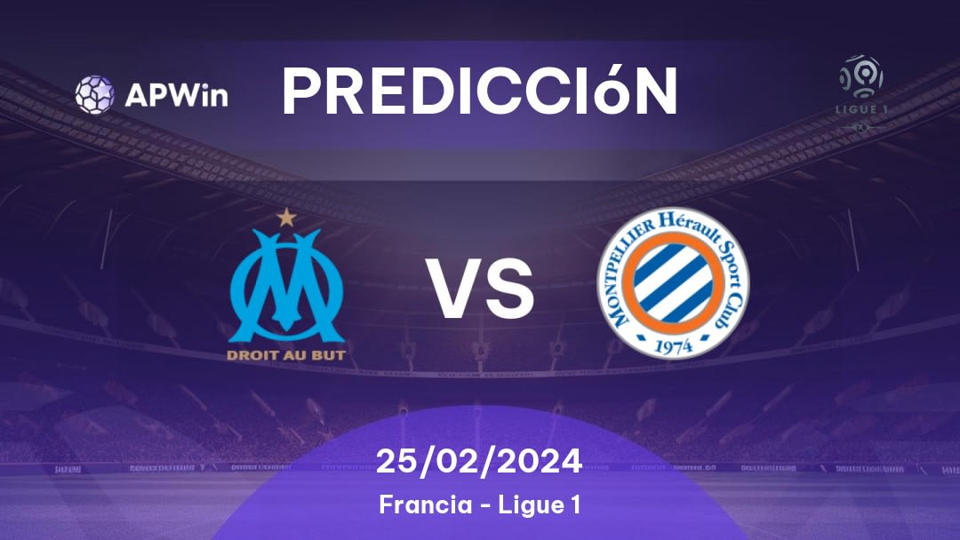 Predicciones Olympique Marseille vs Montpellier: 31/03/2023 - Francia Ligue 1