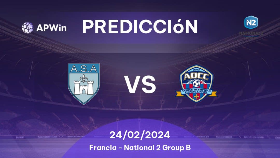 Predicciones Angoulême vs Avoine OCC: 24/02/2024 - Francia National 2 Group B