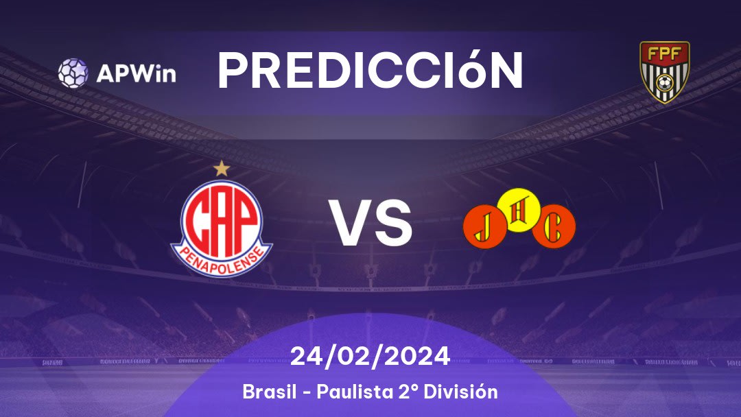 Predicciones Penapolense vs Jabaquara: 24/02/2024 - Brasil Paulista Segunda Divisão