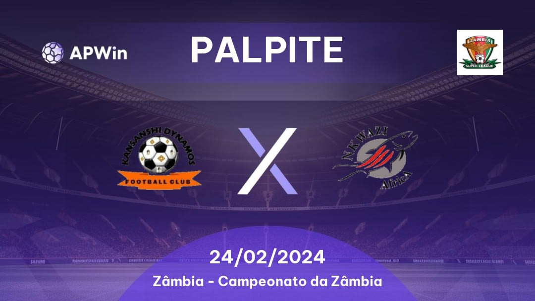Palpite Kansanshi Dynamos x Nkwazi: 10/09/2022 - Zâmbia Super League