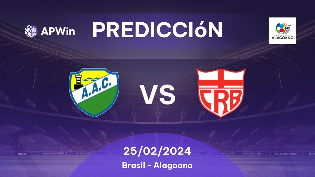 Predicciones Coruripe vs CRB: 25/02/2024 - Brasil Alagoano