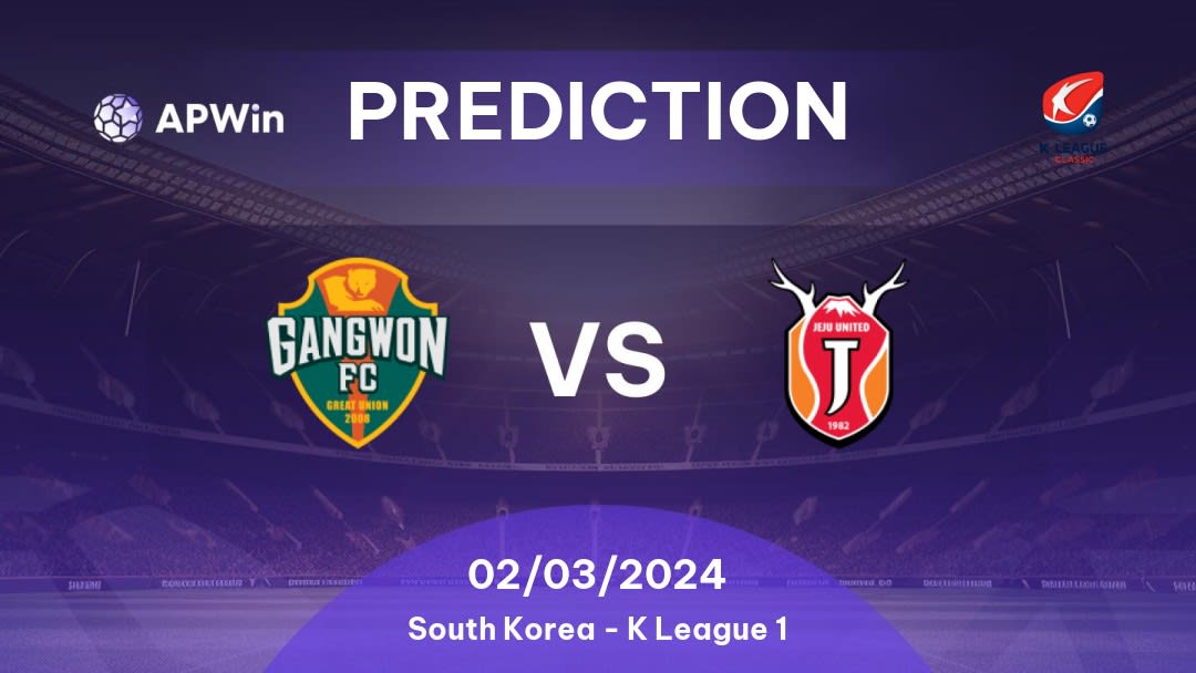 Gangwon vs Jeju United Betting Tips: 18/09/2022 - Matchday 33 - South Korea K League 1