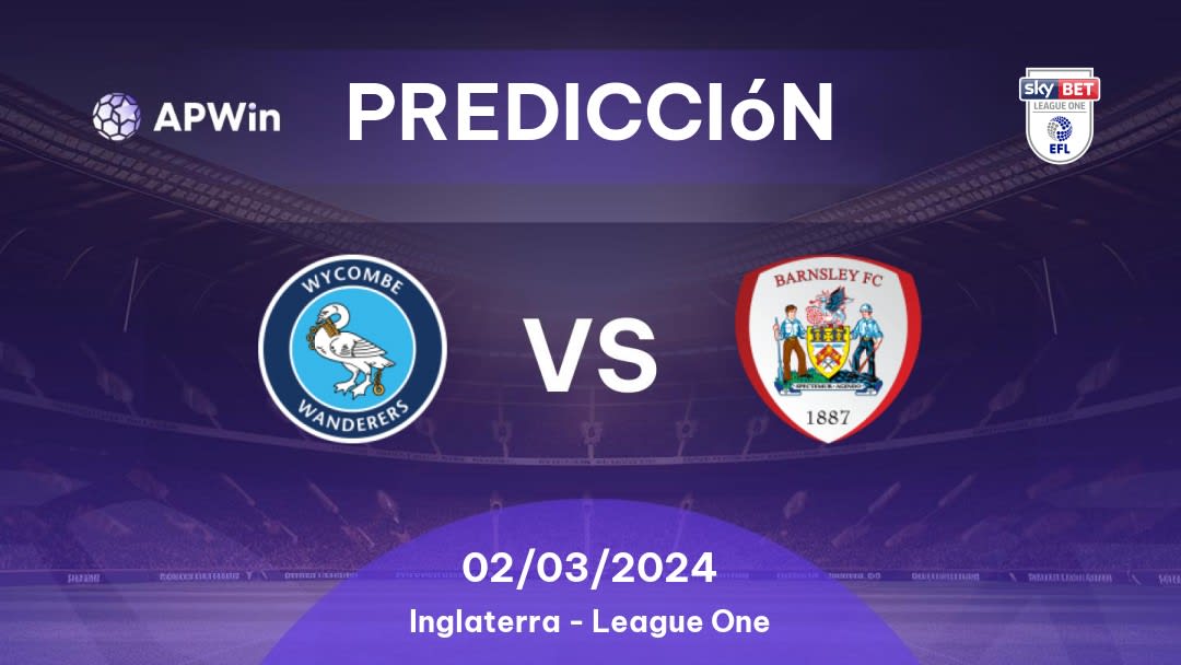 Predicciones Wycombe Wanderers vs Barnsley: 18/03/2023 - Inglaterra League One