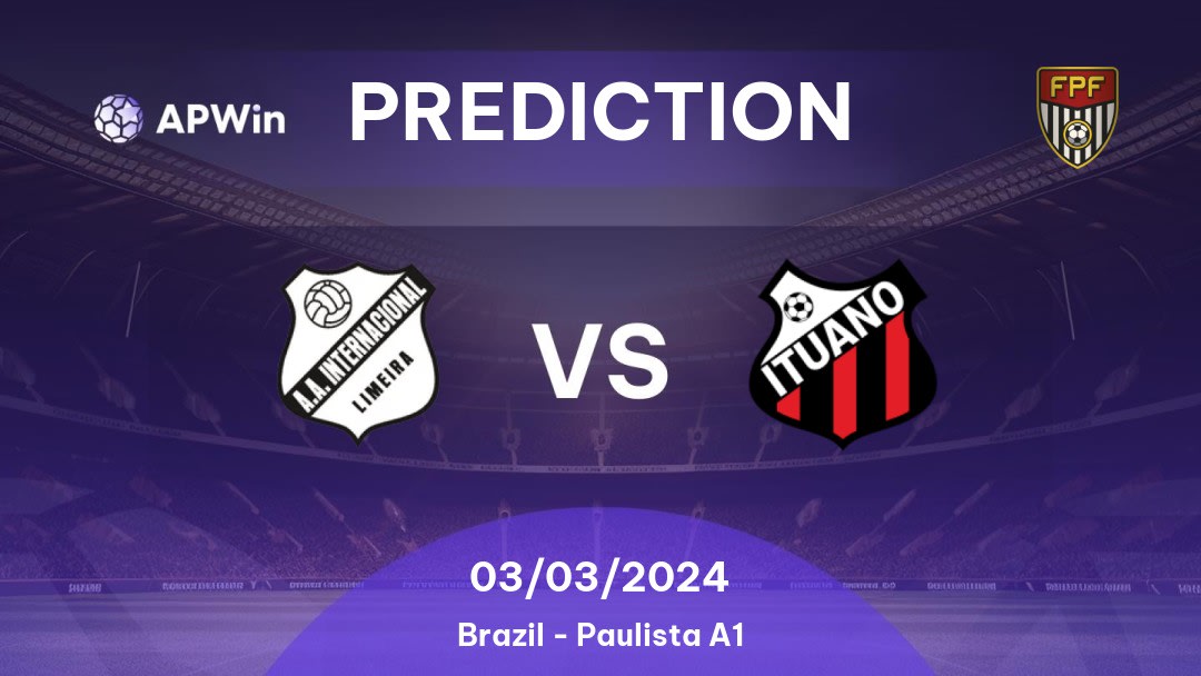 Inter de Limeira vs Ituano Betting Tips: 29/01/2023 - Matchday 5 - Brazil Paulista A1