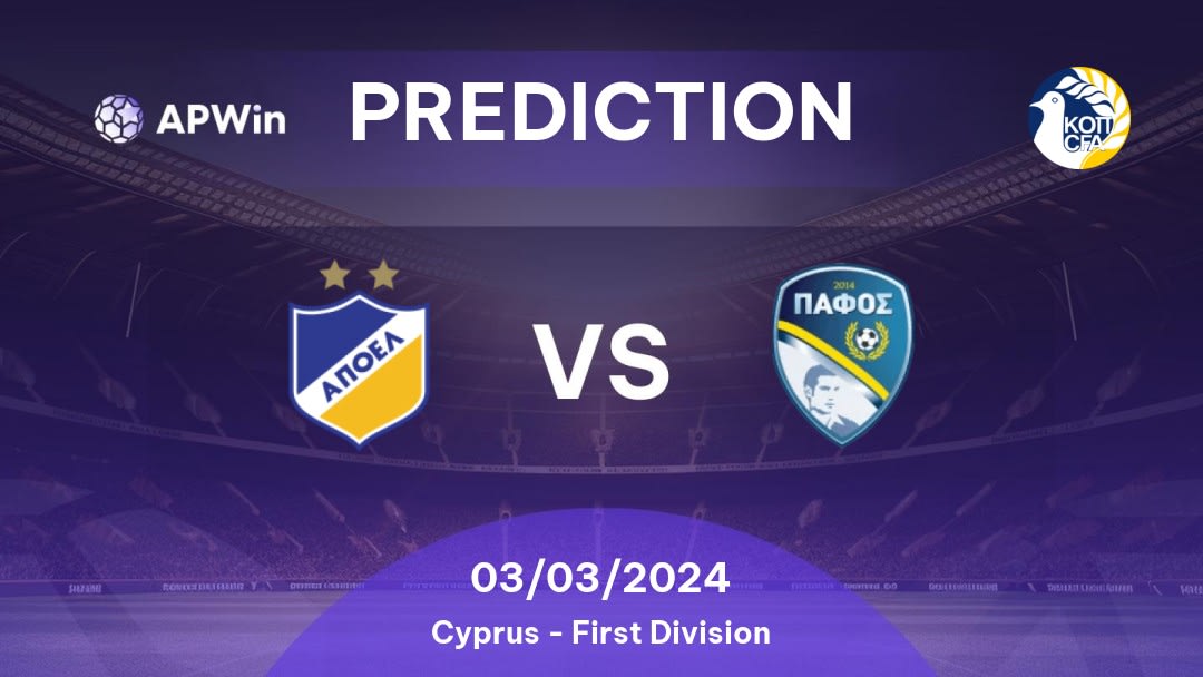 APOEL vs Paphos Betting Tips: 28/08/2022 - Matchday 1 - Cyprus First Division