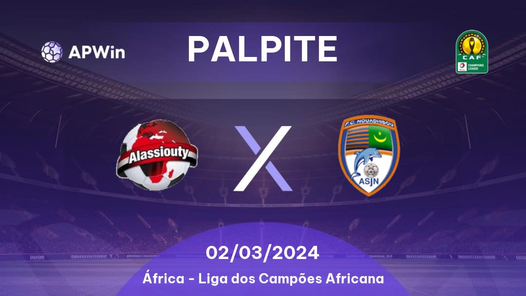 Palpite Pyramids FC x Nouadhibou: 02/03/2024 - Liga dos Campões Africana