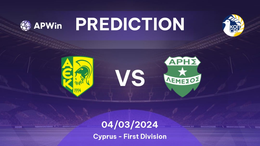 AEK Larnaca vs Aris Betting Tips: 15/01/2023 - Matchday 19 - Cyprus First Division