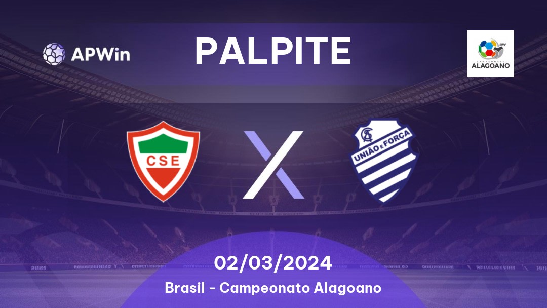 Palpite CSE x CSA: 02/03/2024 - Campeonato Alagoano