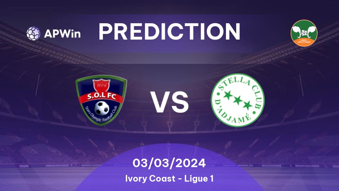 SOL vs Stella Betting Tips: 03/03/2024 - Matchday 17 - Ivory Coast Ivory Coast Ligue 1