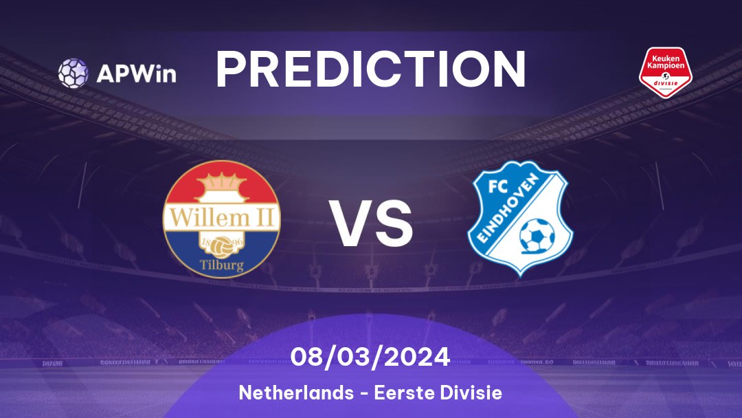 Willem II vs Eindhoven Betting Tips: 20/01/2023 - Matchday 21 - Netherlands Eerste Divisie