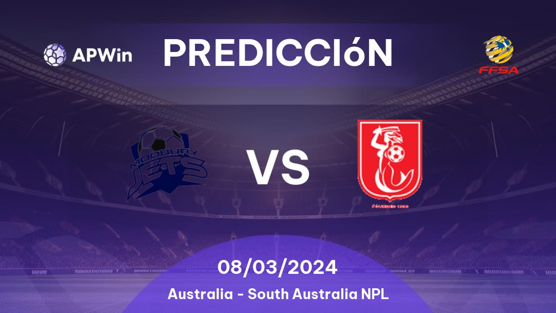 Predicciones Modbury Jets vs Croydon Kings: 04/03/2023 - Australia South Australia NPL