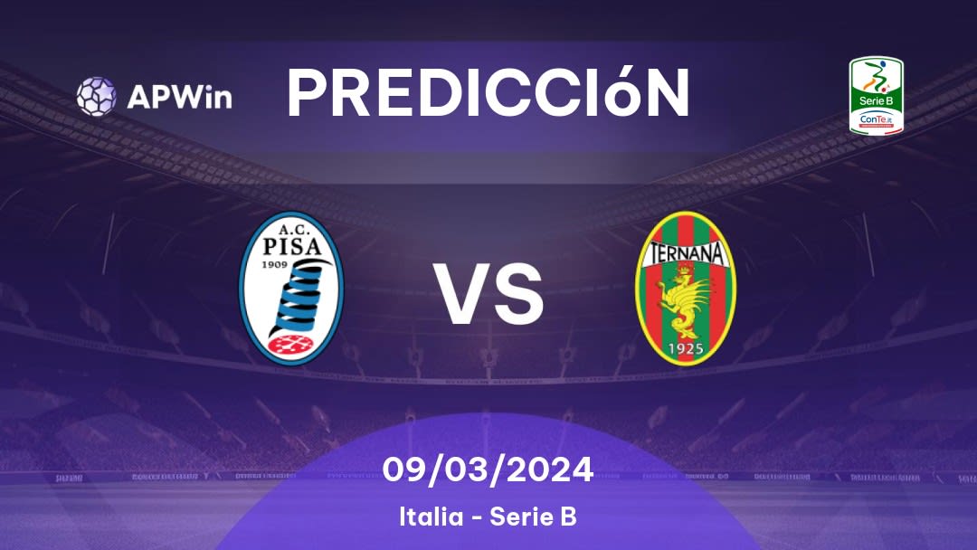 Predicciones para Pisa vs Ternana: 26/11/2022 - Italia Serie B