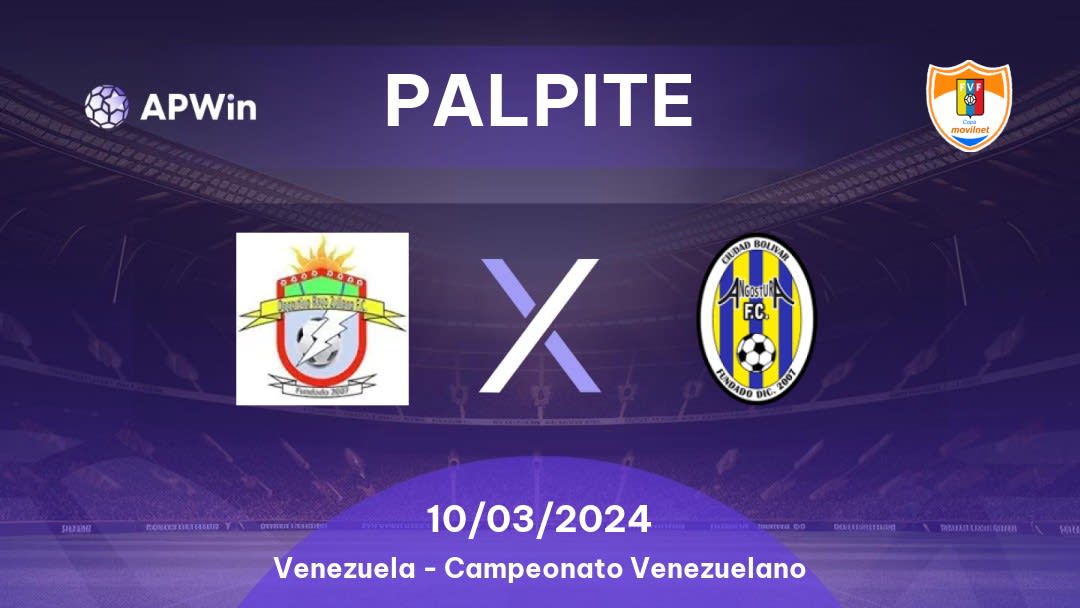 Palpite Rayo Zuliano x Angostura: 23/09/2023 - Campeonato Venezuelano