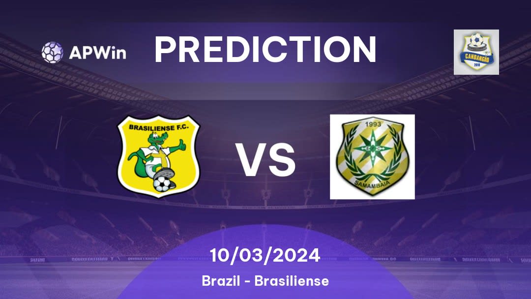 Brasiliense vs Samambaia Betting Tips: 16/02/2023 - Matchday 5 - Brazil Brasiliense