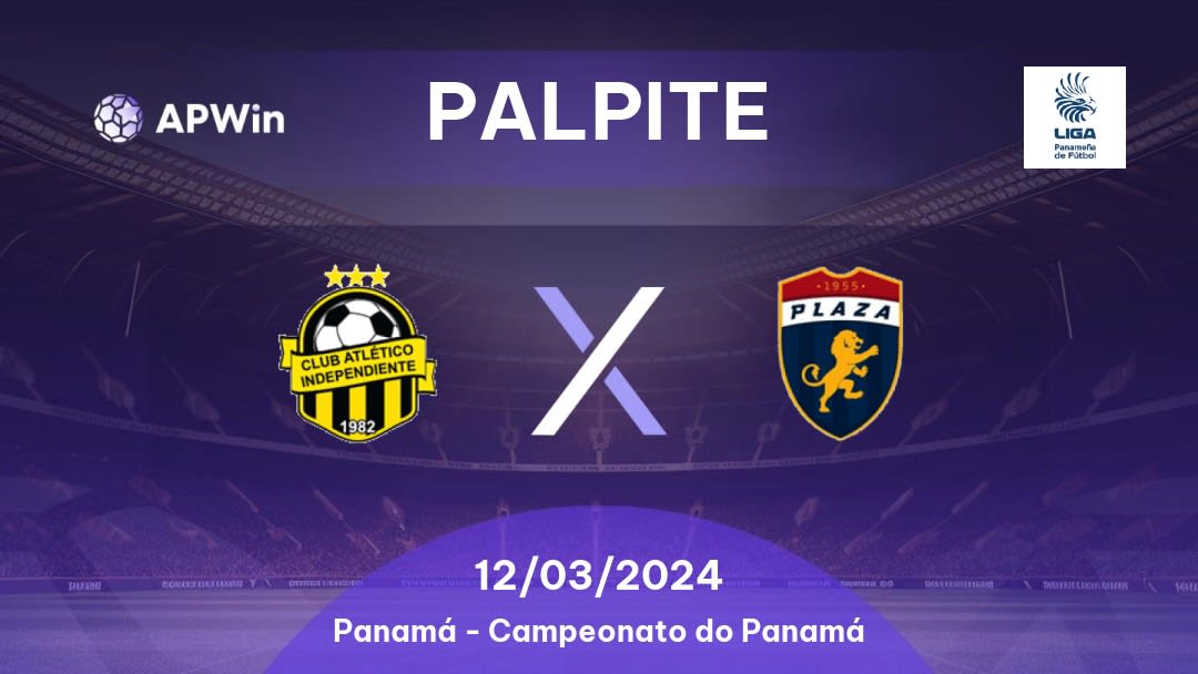 Palpite CA Independiente de La Chorrera x Plaza Amador: 25/03/2023 - Campeonato do Panamá
