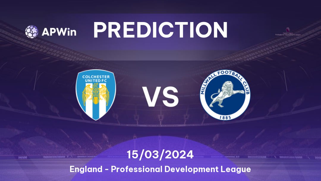 Colchester United U 21 vs Millwall U 21 Betting Tips: 21/03/2023 - Matchday 14 - England Professional Development League