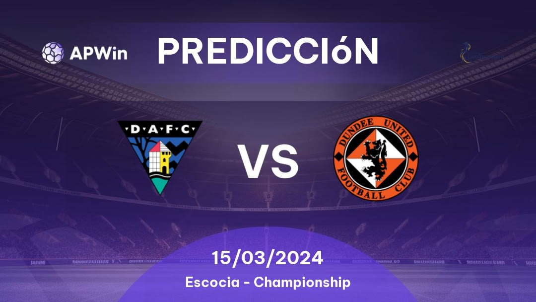 Predicciones Dunfermline Athletic vs Dundee United: 15/03/2024 - Escocia Championship