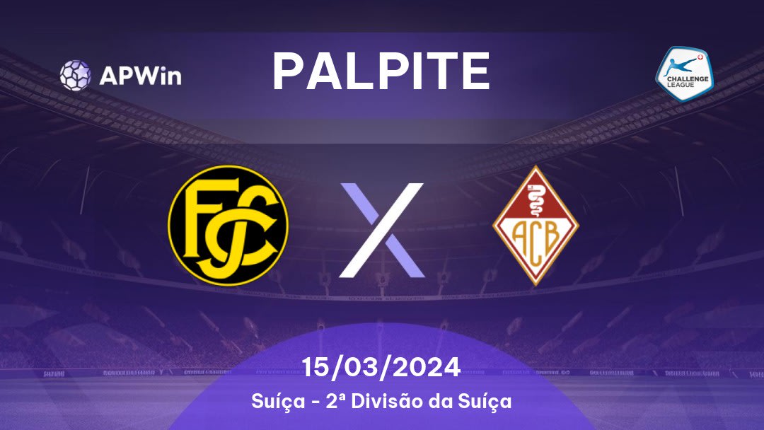 Palpite FC Schaffhausen x Bellinzona: 05/05/2023 - 2ª Divisão da Suíça