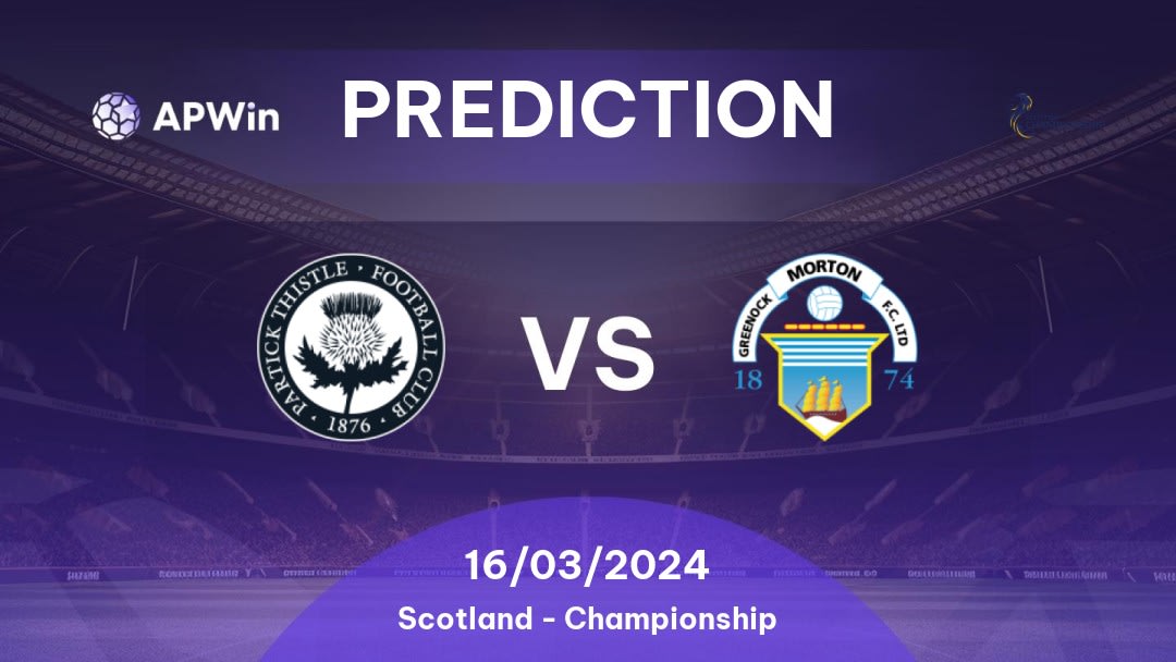 Partick Thistle vs Greenock Morton Betting Tips: 01/10/2022 - Matchday 9 - Scotland Championship