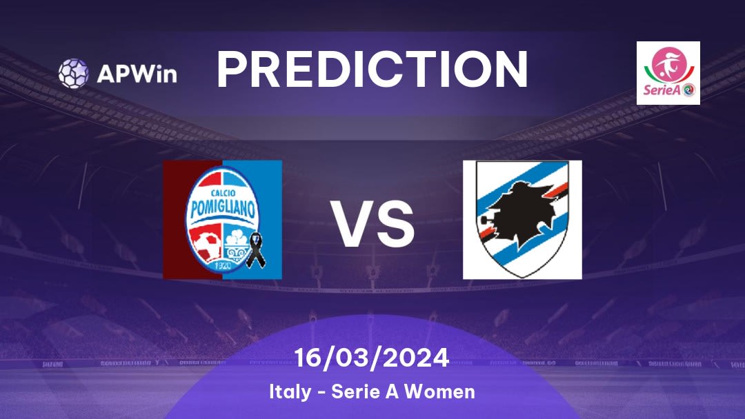 Pomigliano Women vs Sampdoria Women Betting Tips: 03/12/2022 - Matchday 11 - Italy Serie A Women