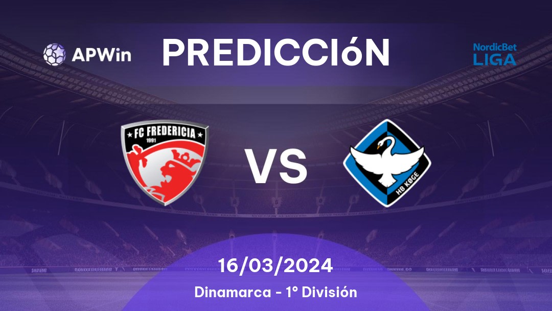Predicciones Fredericia vs HB Køge: 16/04/2023 - Dinamarca 1st Division