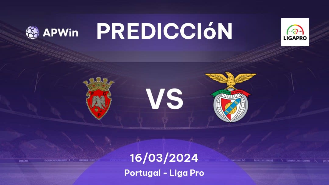 Predicciones FC Penafiel vs Benfica II: 16/03/2024 - Portugal Liga Pro