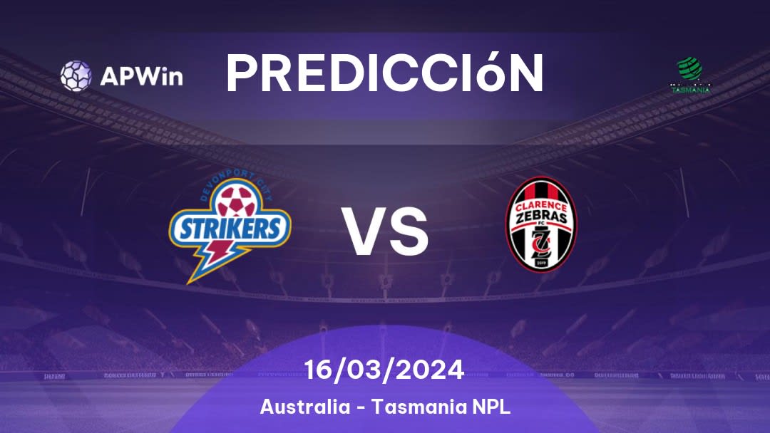 Predicciones Devonport City vs Clarence Zebras: 18/03/2023 - Australia Tasmania NPL